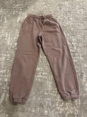 lululemon athletica Taupe Drawstring Joggers